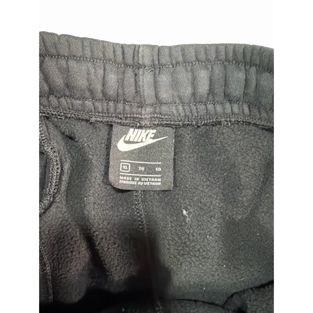 Nike Sportswear Club Fleece Joggers Mens XL Black Sweatpants - Picture 3 of 10
